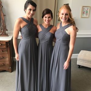 Azazie Kayleigh size A2 steel grey